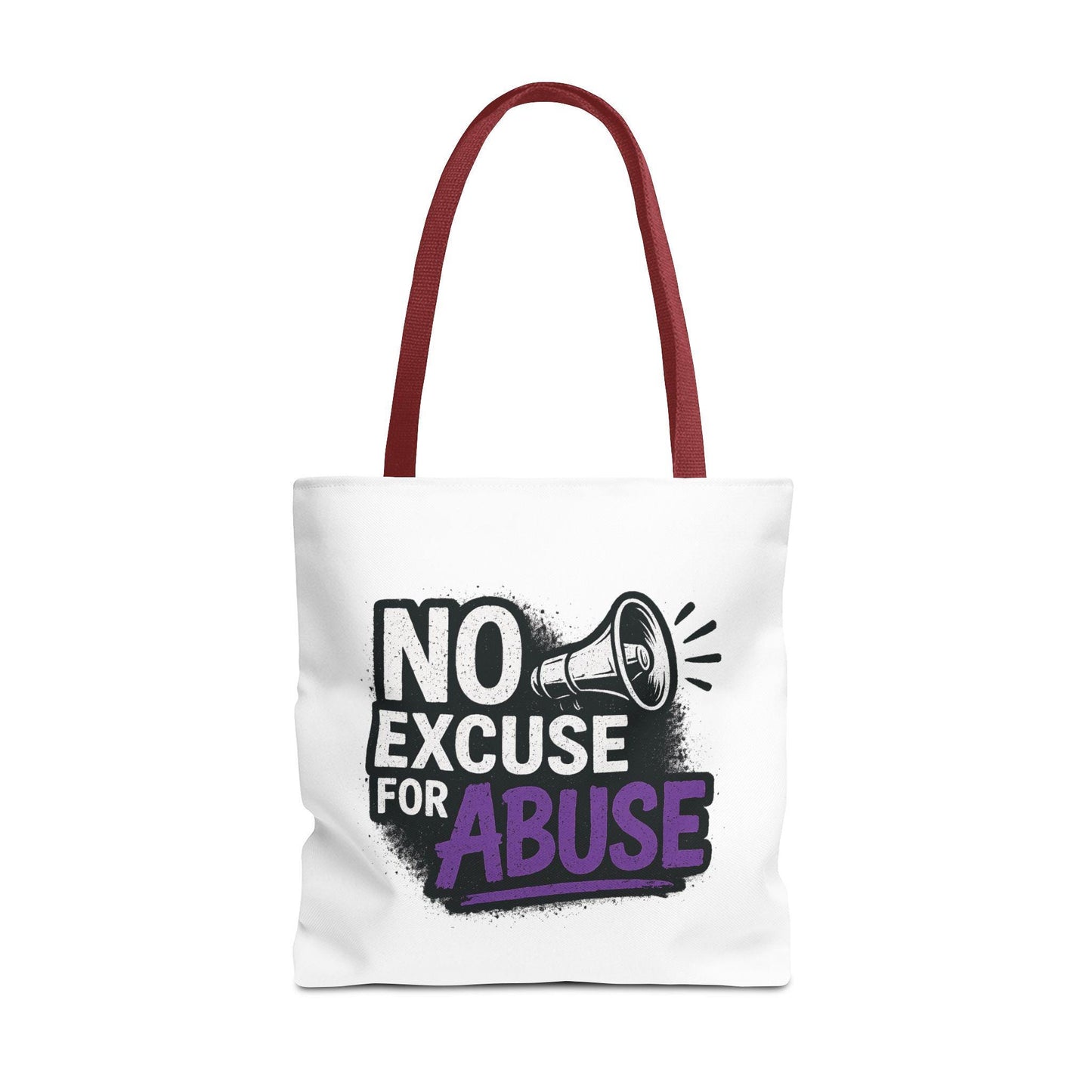 Empowerment Tote Bag - No Excuse for Abuse, Advocacy Tote, Eco-Friendly Bag, Fundraiser Gift, Awareness Campaign Bag