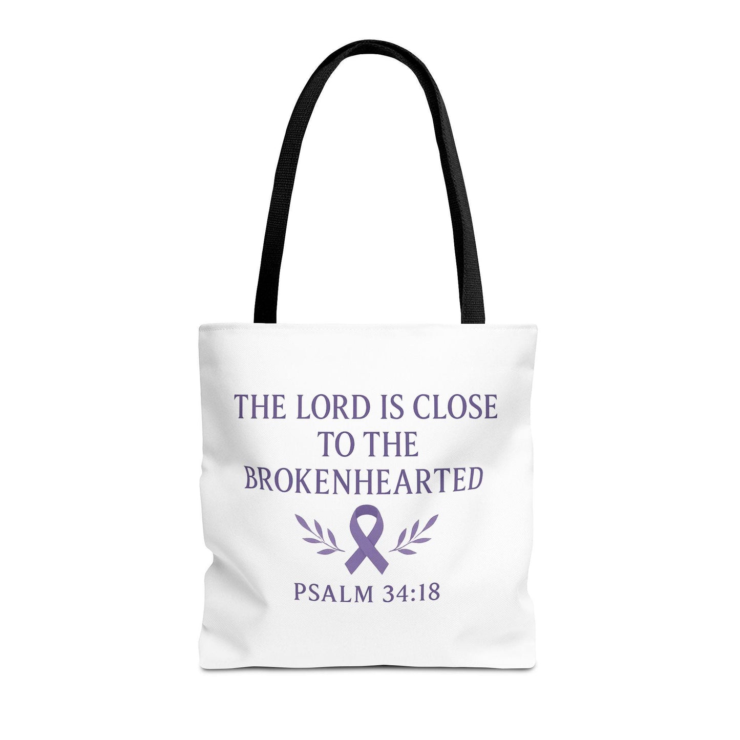 Inspirational Tote Bag, Meaningful Gift for Healing, Supportive Message, Versatile Use, Great for Christian Gifts