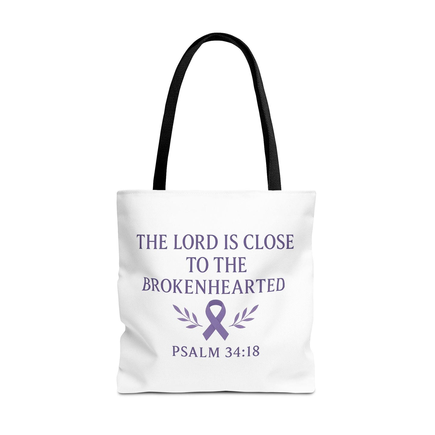 Inspirational Tote Bag, Meaningful Gift for Healing, Supportive Message, Versatile Use, Great for Christian Gifts