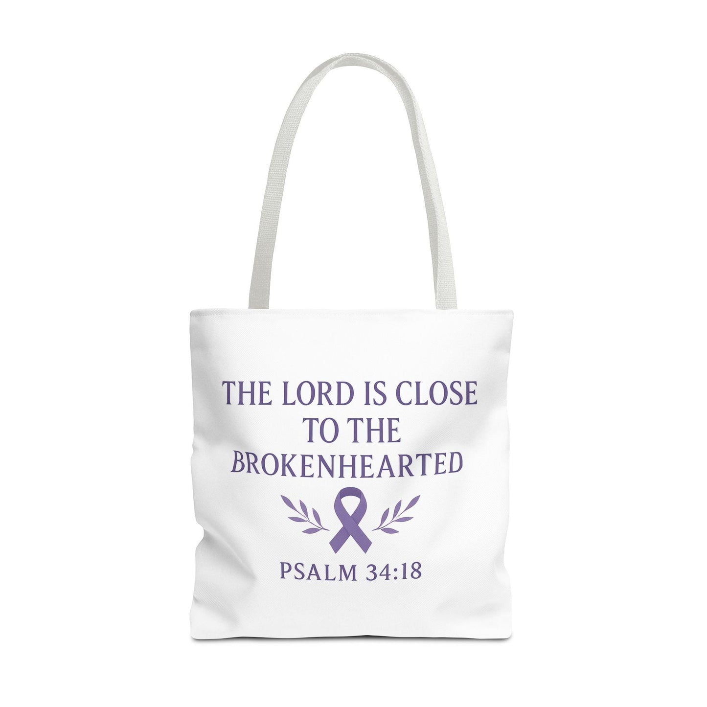 Inspirational Tote Bag, Meaningful Gift for Healing, Supportive Message, Versatile Use, Great for Christian Gifts