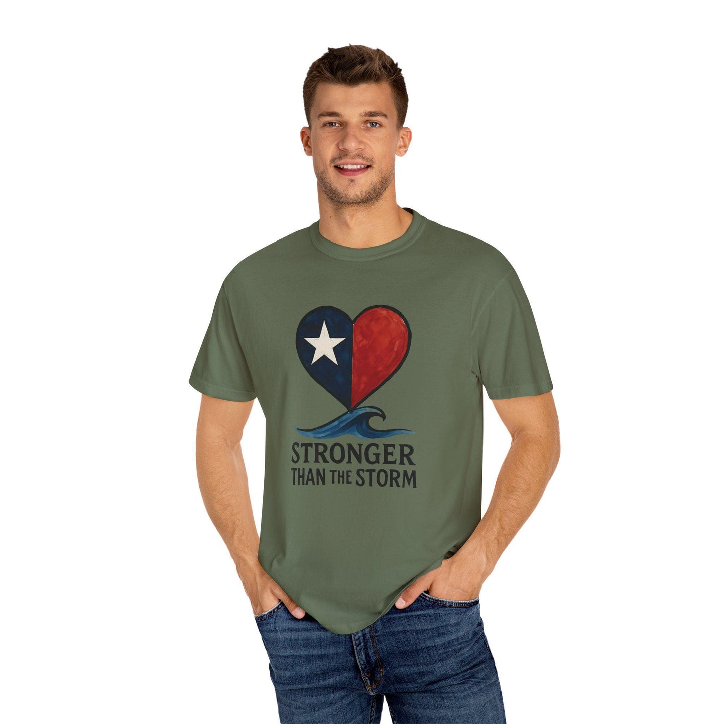 Texas Tough Unisex T-shirt, Stronger than the Storm, Texas Pride Tee, Southern Attitude Shirt, Lone Star State Apparel