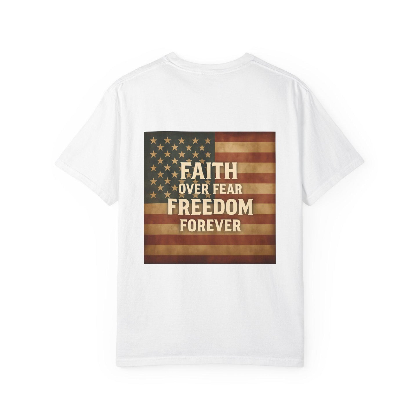 Faith Family Freedom Unisex T-shirt, Christian Tee, Faith Over Fear Shirt, Religious Apparel, Inspirational Clothing