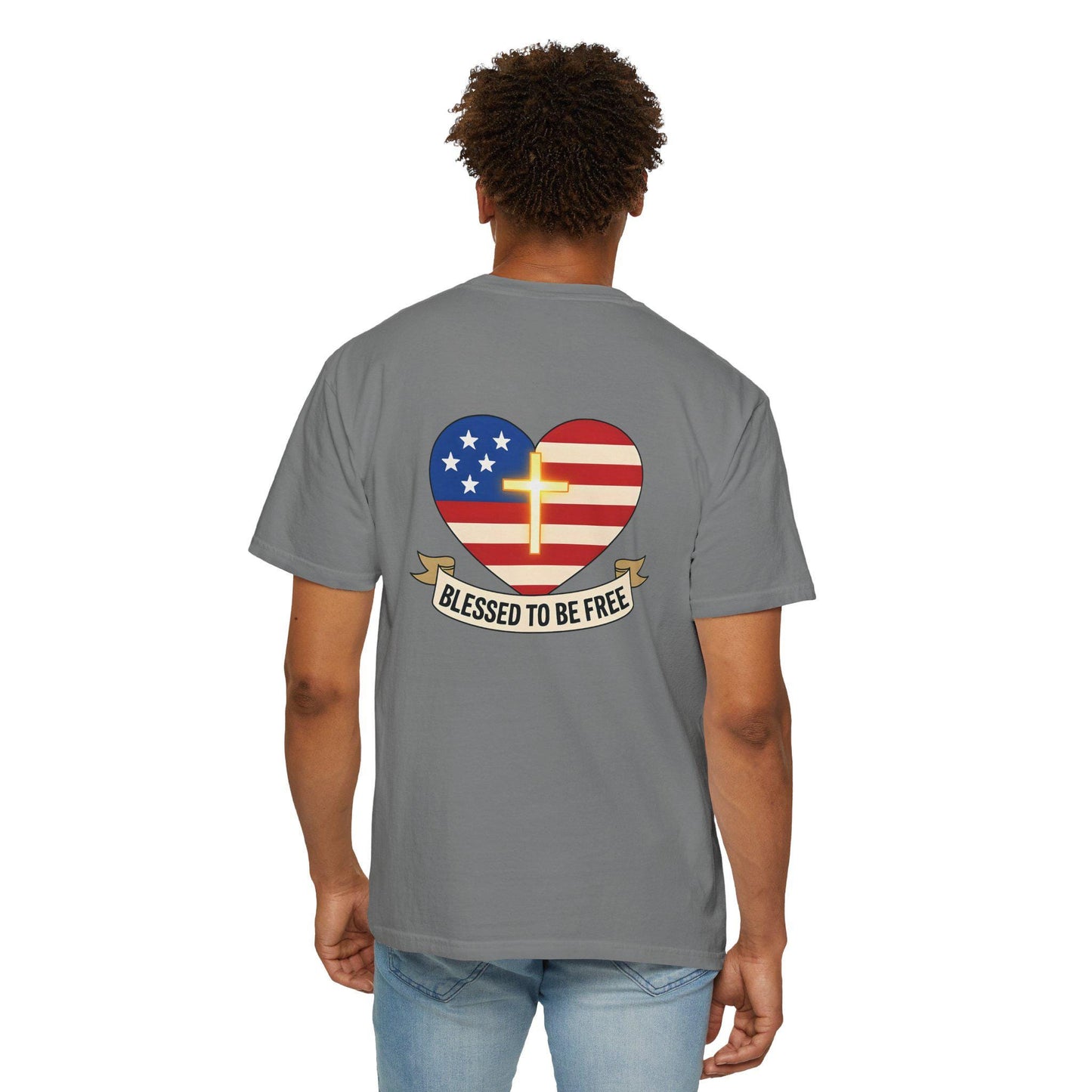 Freedom Blessed to Be Free Unisex T-shirt, Inspirational Tee, Positive Vibes Shirt, Gift for Him or Her, Casual Top, Comfortable Clothing