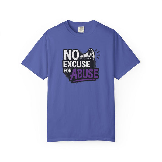 Empowering Unisex T-Shirt: No Excuse for Abuse, Awareness Shirt, Activism Tee, Gift for Supporters, Comfort Wear