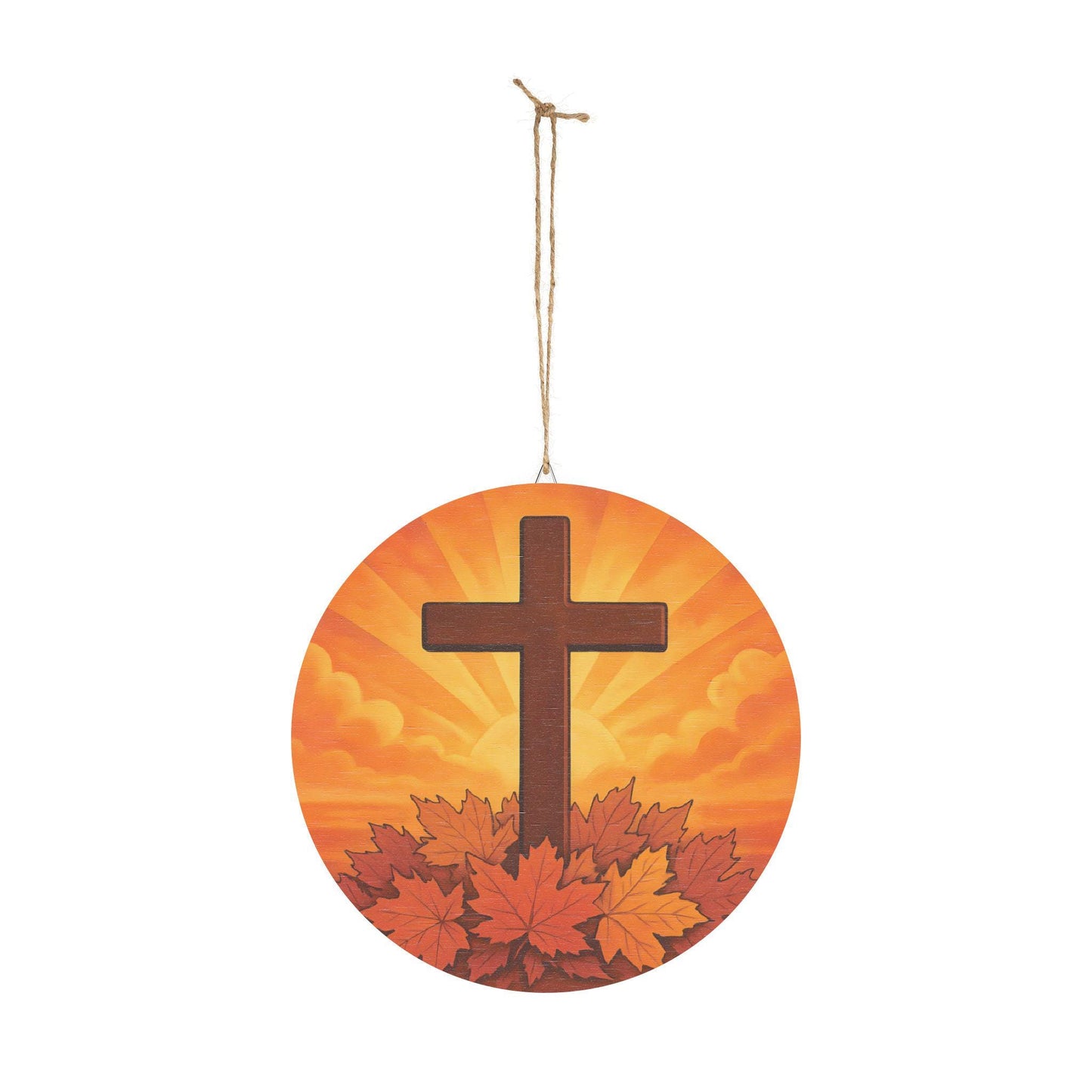 Faith-Inspired Cross Wall Art: Rustic Wood Sign, Religious Home Decor