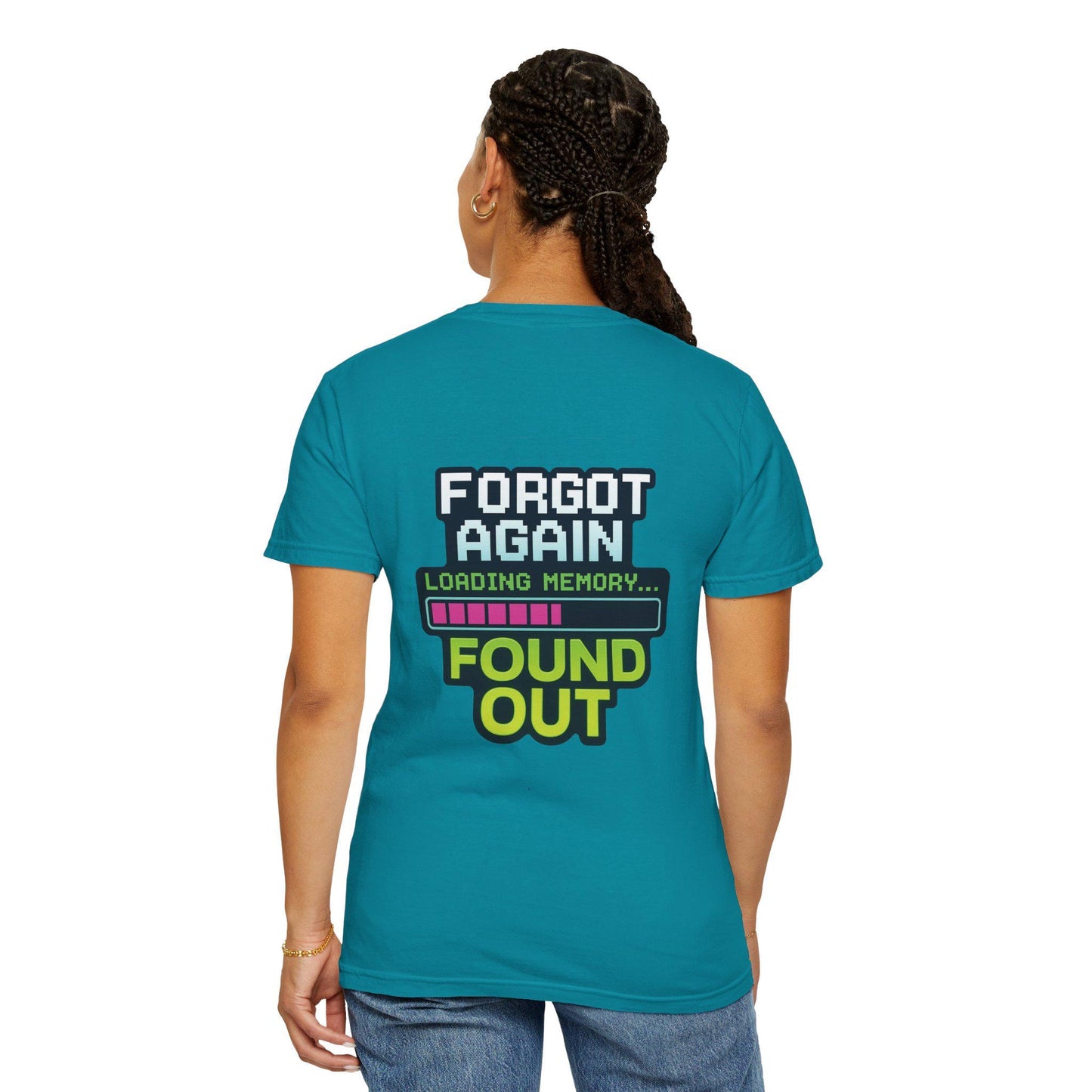 Retro Gen X Gaming-Style Funny T-Shirt Forgot Again Found Out, Vintage Gamer Tee, Unisex Tee, Gaming Gift, Gamer Shirt, Gamer Apparel