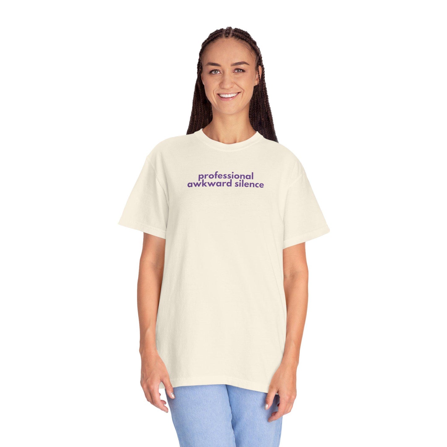 Awkward Silence T-Shirt: Funny Introvert Graphic Tee