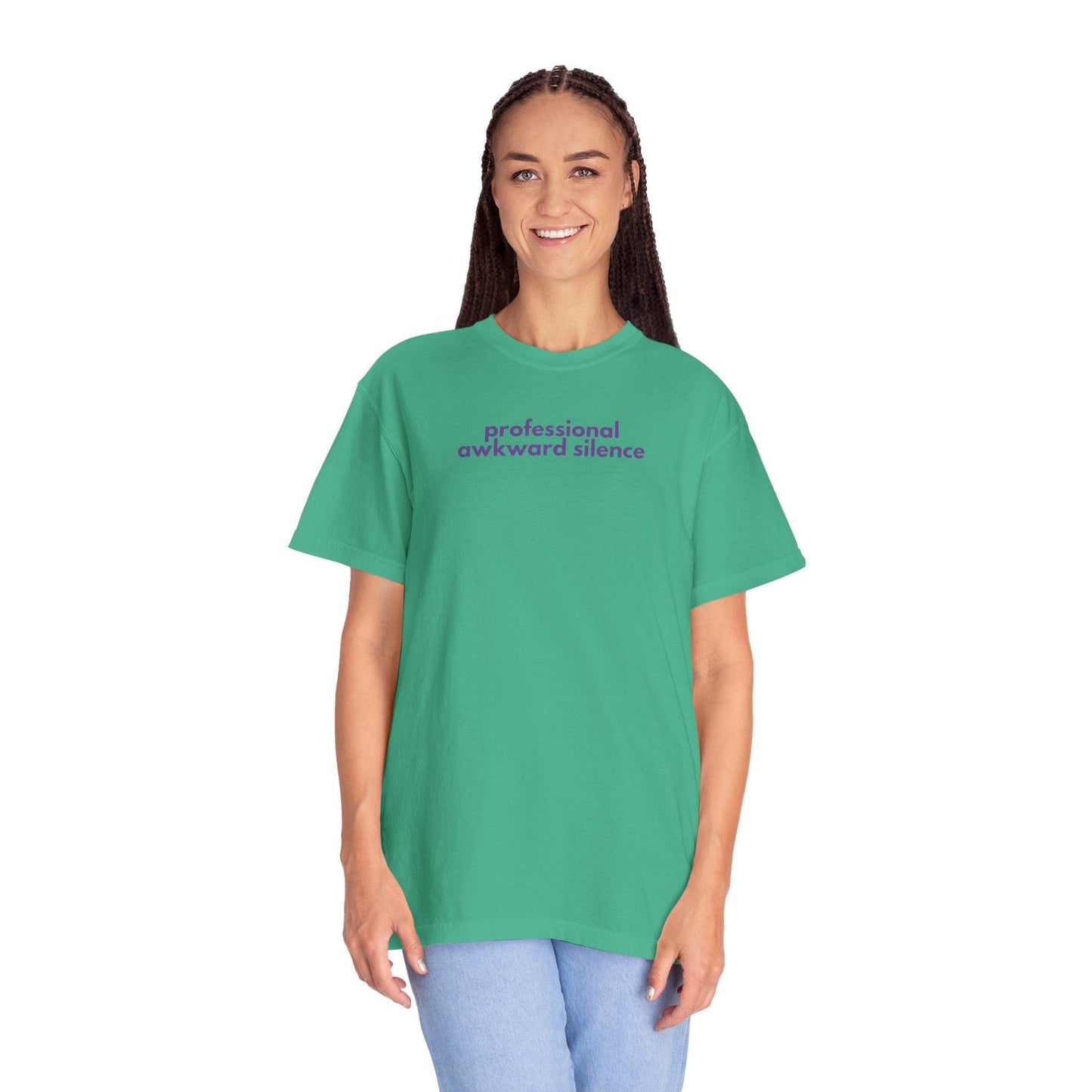 Awkward Silence T-Shirt: Funny Introvert Graphic Tee
