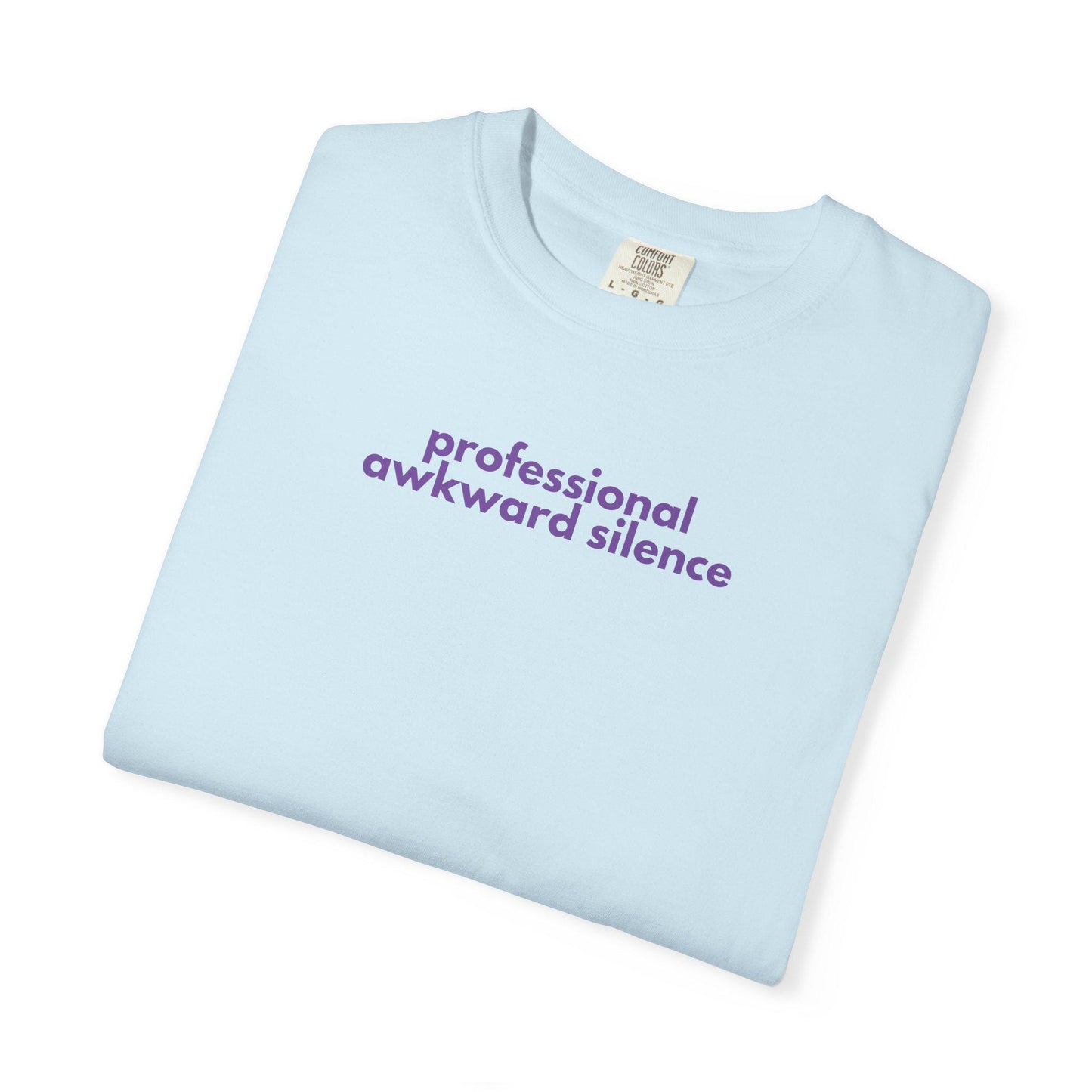 Awkward Silence T-Shirt: Funny Introvert Graphic Tee