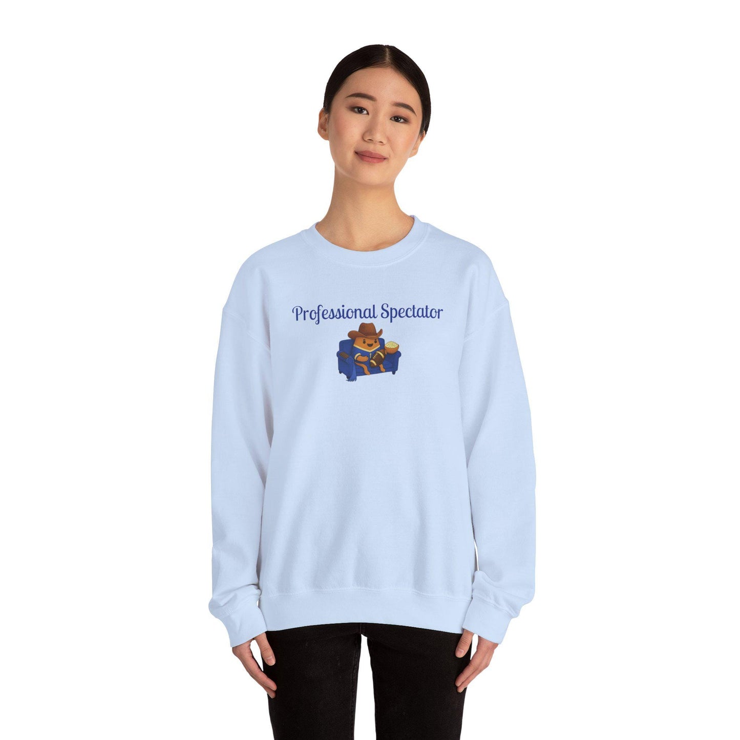 Funny "Professional Spectator" Sweatshirt: Cozy Unisex Crewneck