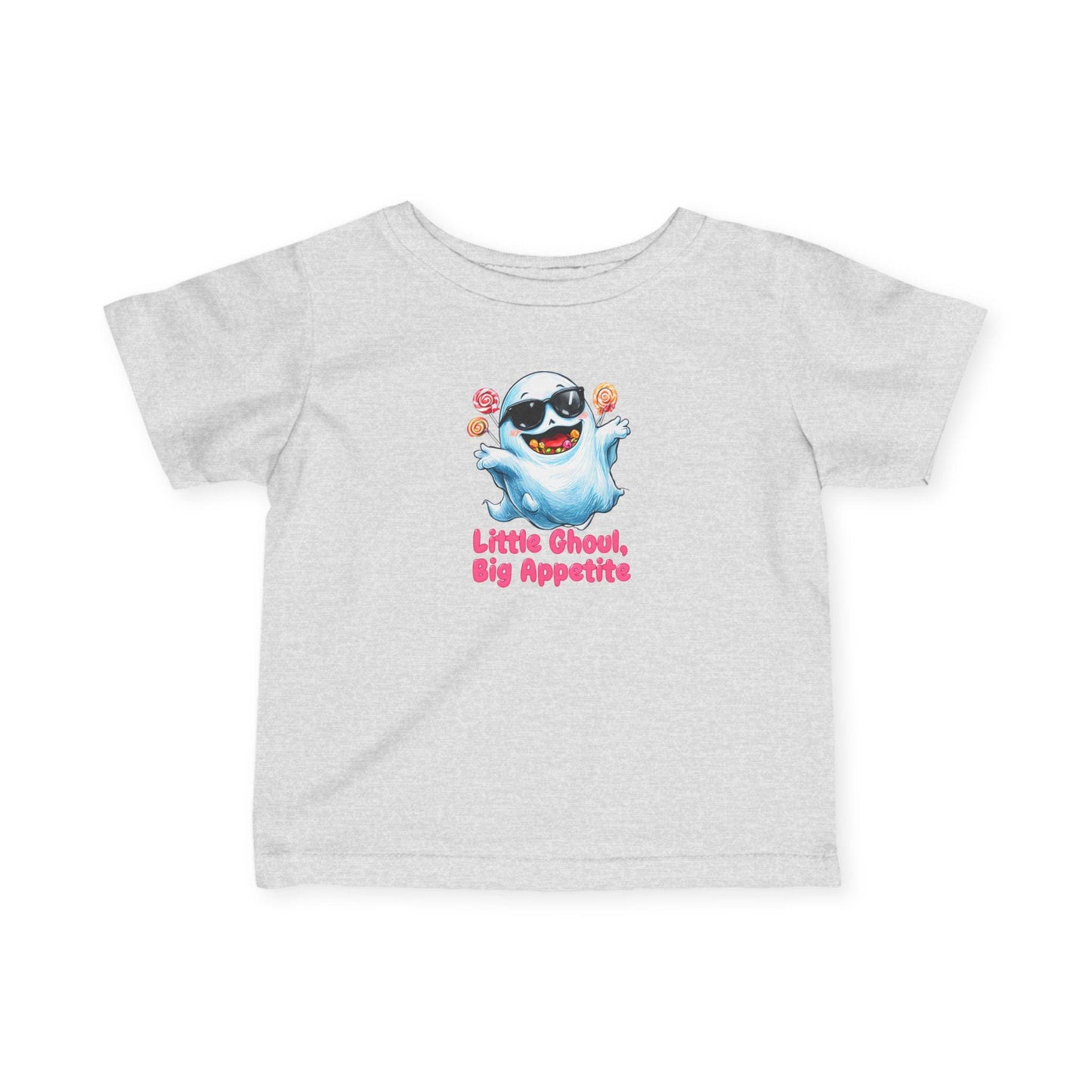 Little Ghoul Big Appetite Infant Tee: Adorable Halloween T-Shirt