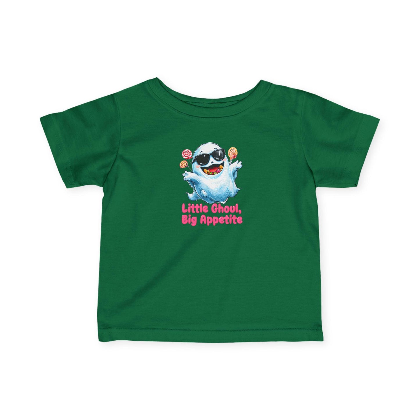 Little Ghoul Big Appetite Infant Tee: Adorable Halloween T-Shirt