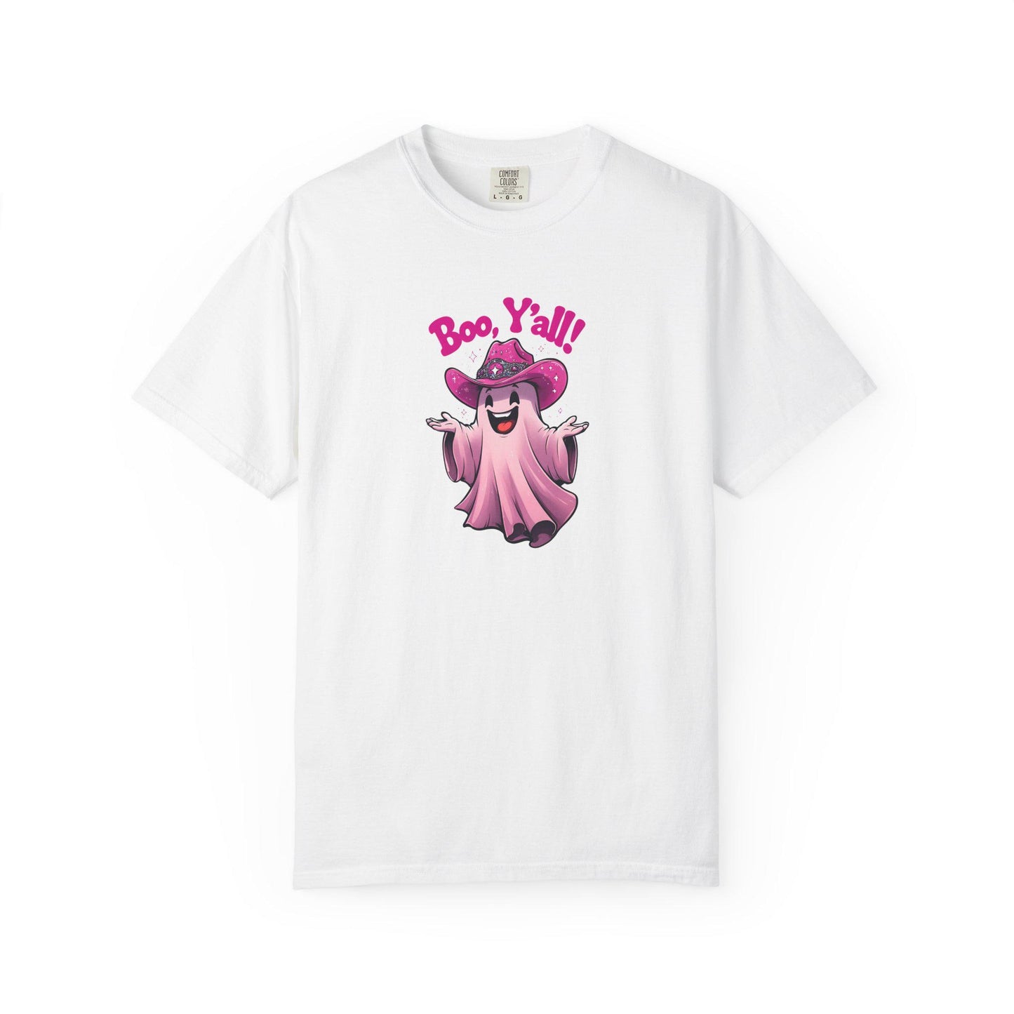 Boo Y'all Ghost T-Shirt: Fun Halloween Unisex Tee