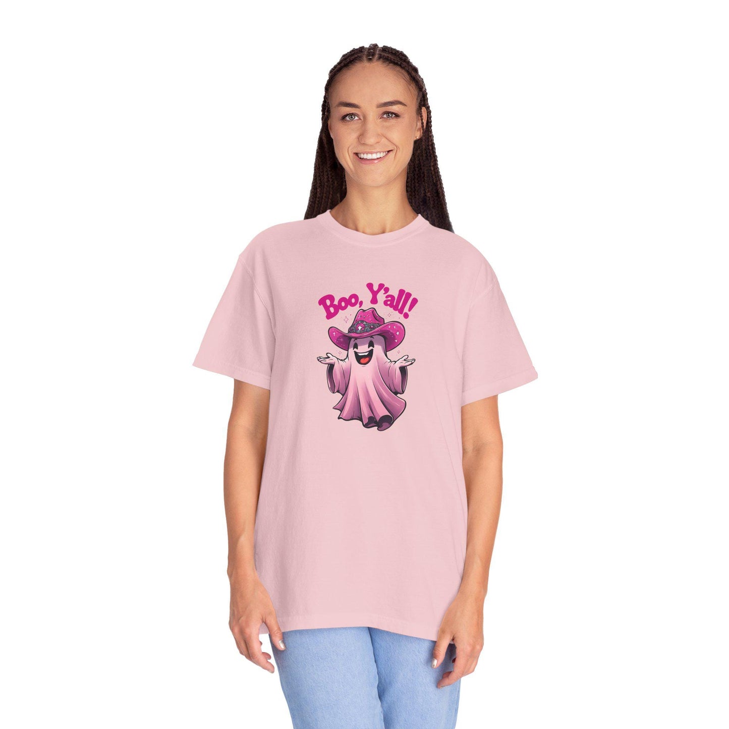Boo Y'all Ghost T-Shirt: Fun Halloween Unisex Tee