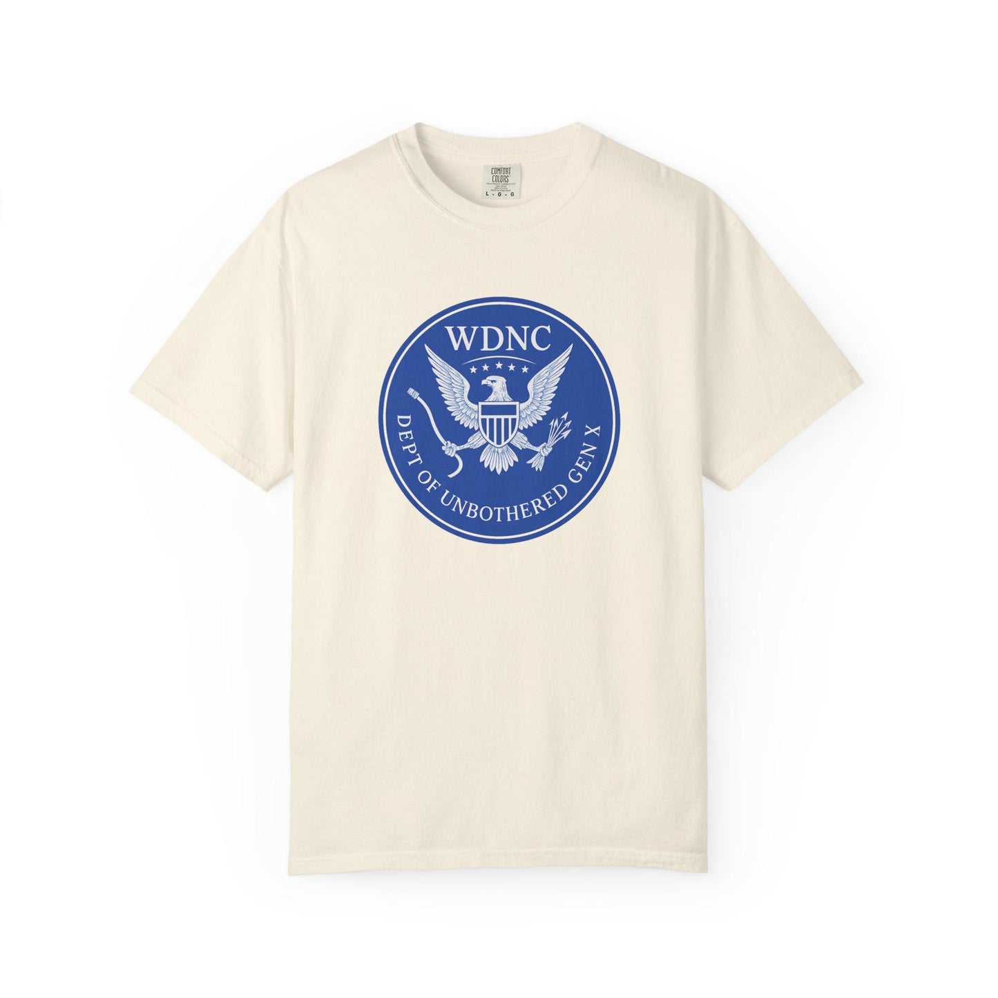 WDNC Unbothered Gen X Humor T-shirt, Funny Graphic Tee, Sarcastic Shirt, Vintage Unisex Top, Cool Tee