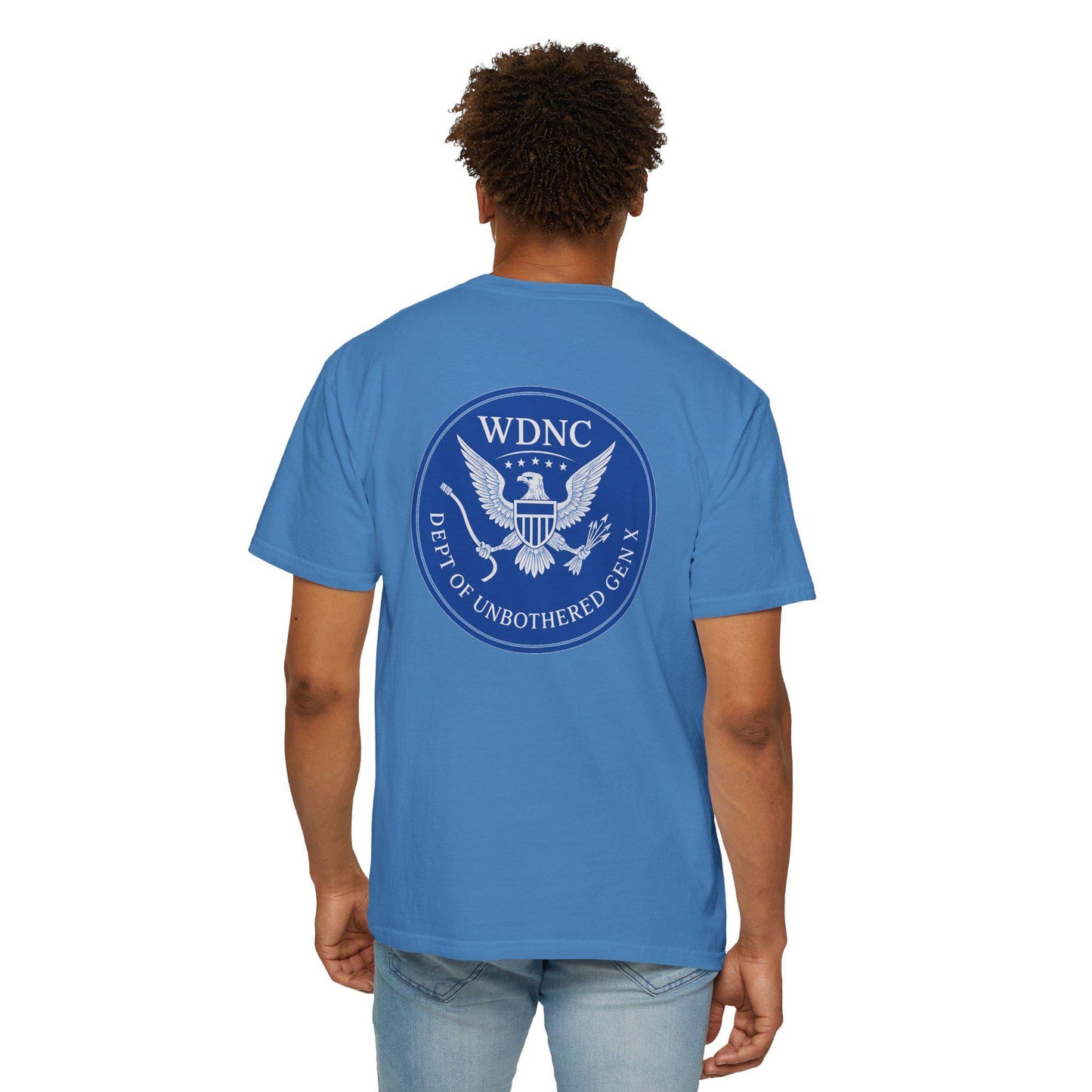 WDNC Unbothered Gen X Humor T-shirt, Funny Graphic Tee, Sarcastic Shirt, Vintage Unisex Top, Cool Tee