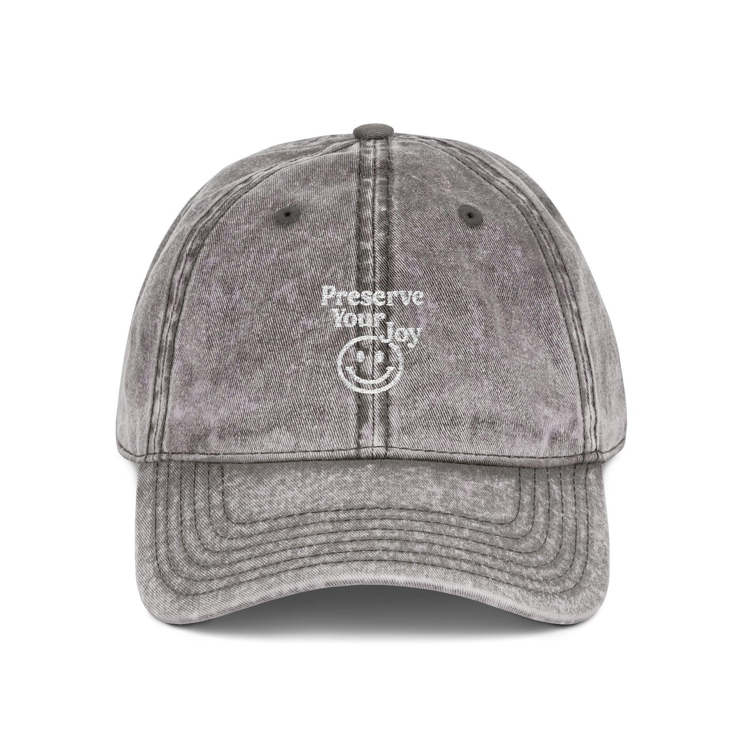 Embroidered Cap, Vintage Baseball Hat Protect Your Joy, Dad Hat, Retro Cap, Distressed Hat, Women's Cap, Gift for Him, Summer Hat