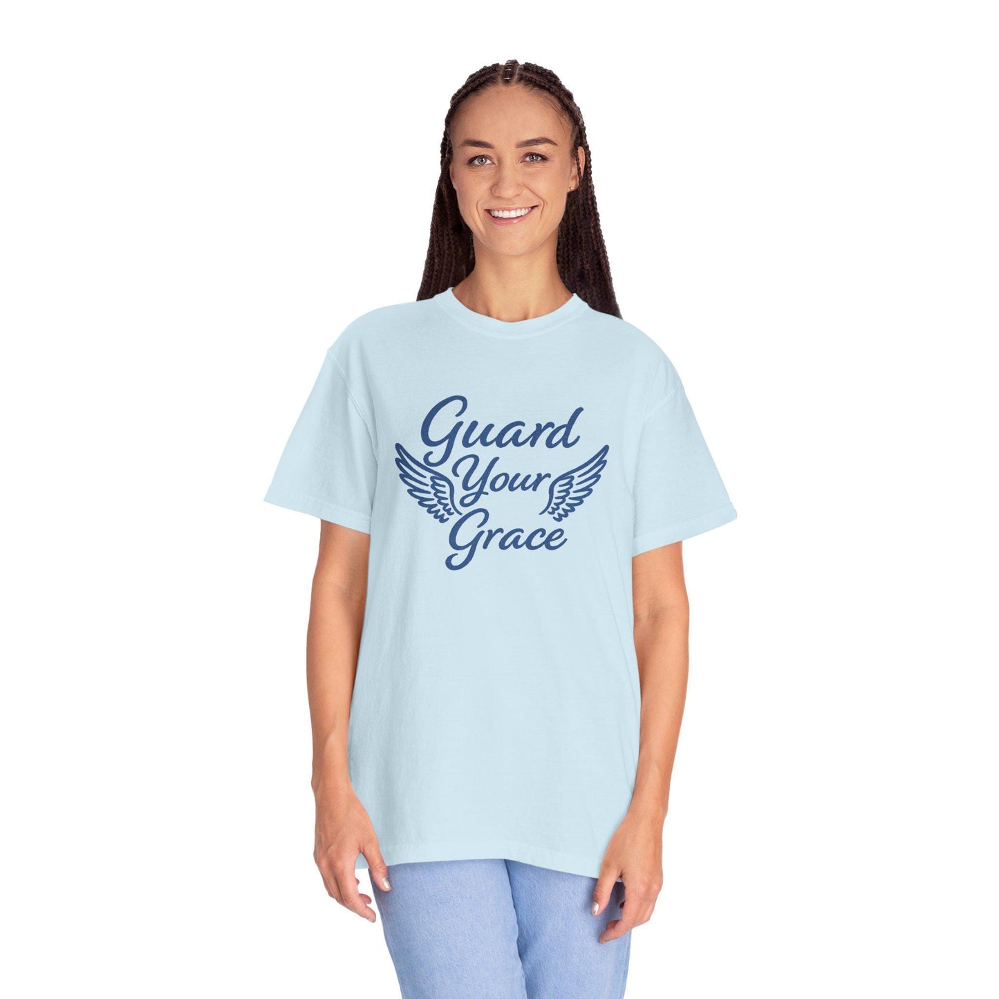 Inspirational Unisex T-Shirt - "Guard Your Grace" - Perfect Gift for Encouragement, Casual Wear, Spiritual Reminder, Faith Apparel