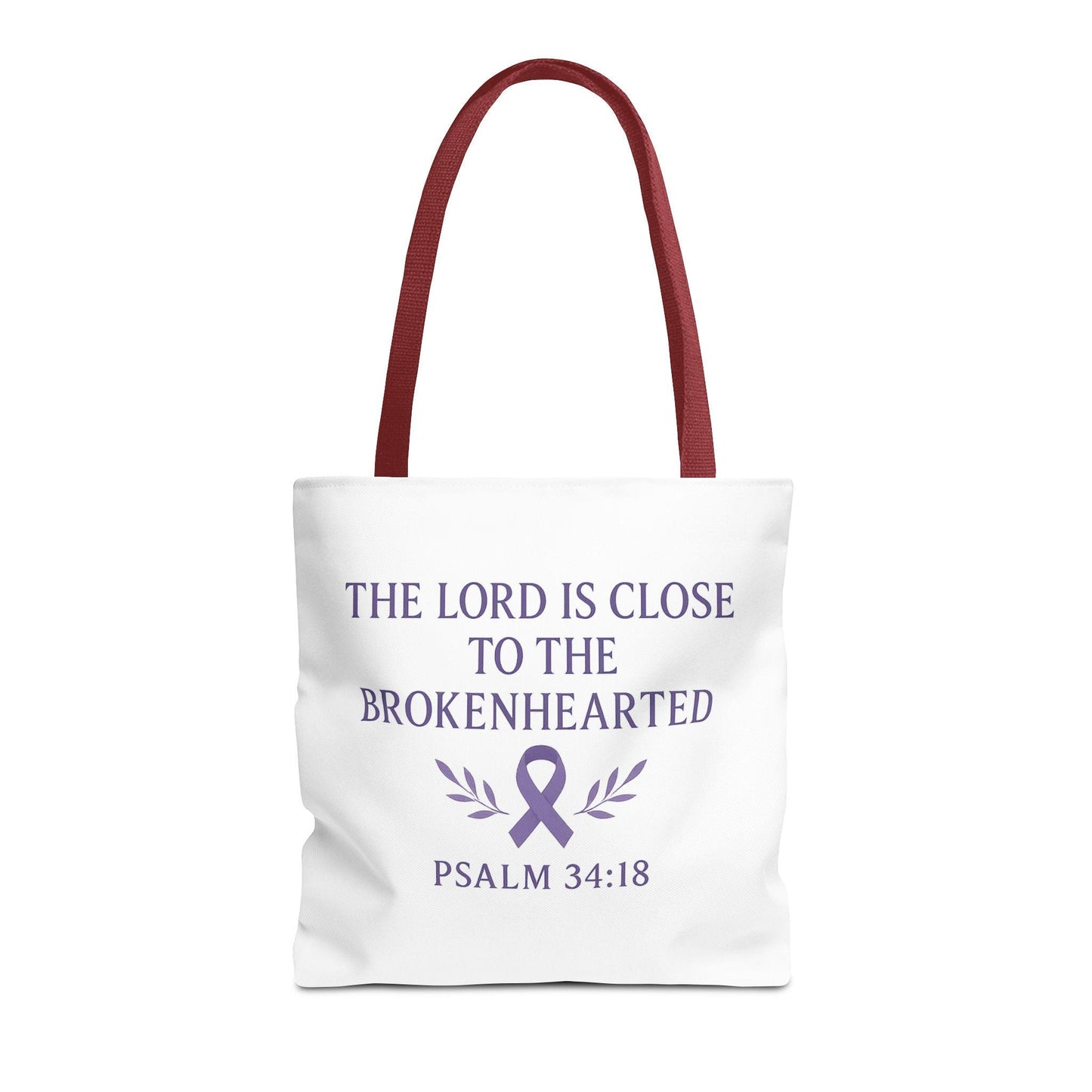 Inspirational Tote Bag, Meaningful Gift for Healing, Supportive Message, Versatile Use, Great for Christian Gifts