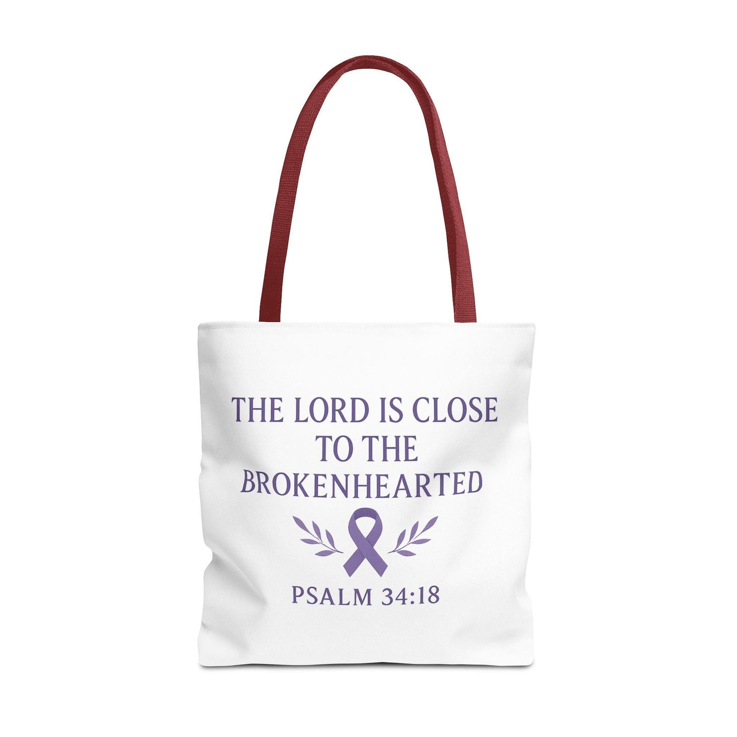 Inspirational Tote Bag, Meaningful Gift for Healing, Supportive Message, Versatile Use, Great for Christian Gifts