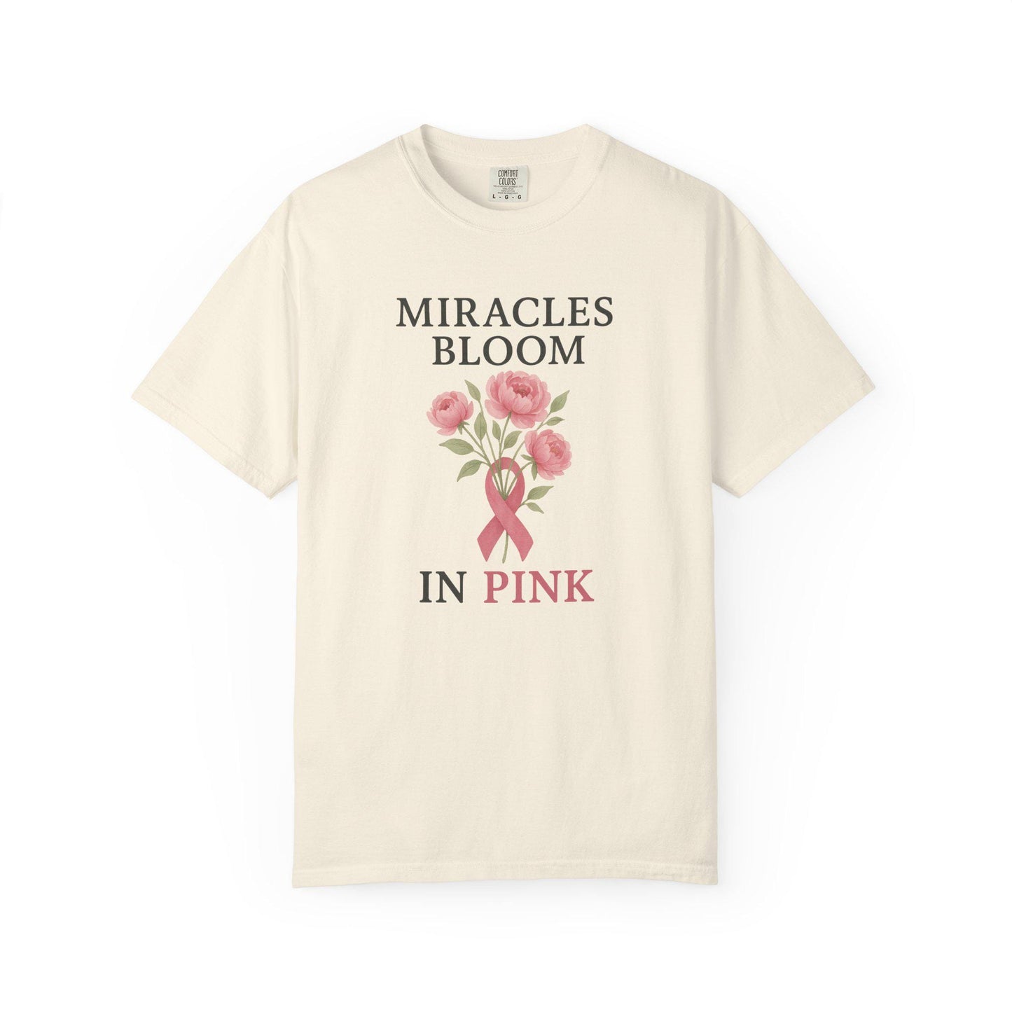 Breast Cancer Awareness T-Shirt, Floral Design for Charity Events, Gifts for Survivors, Unisex Apparel, Supportive Fashion