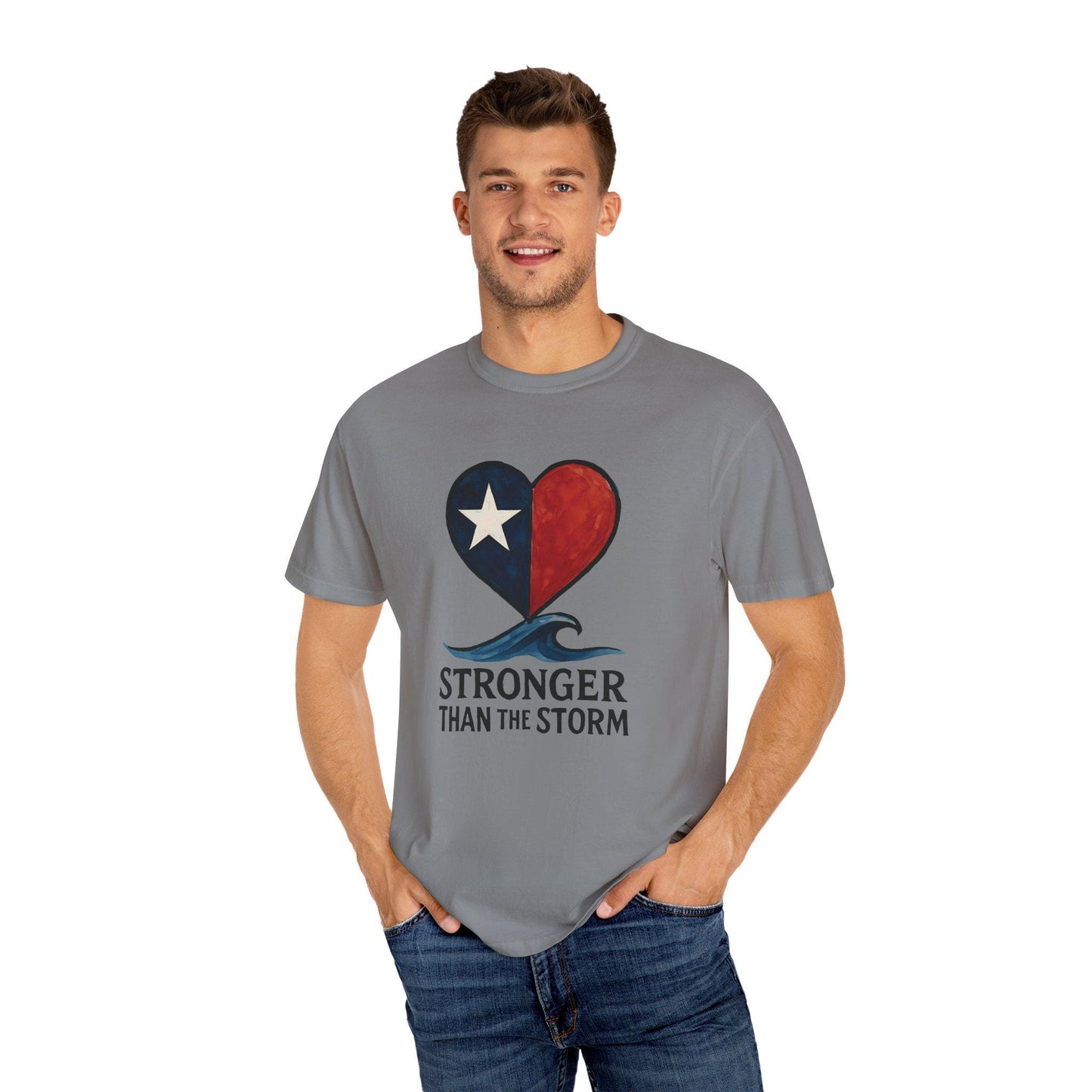 Texas Tough Unisex T-shirt, Stronger than the Storm, Texas Pride Tee, Southern Attitude Shirt, Lone Star State Apparel