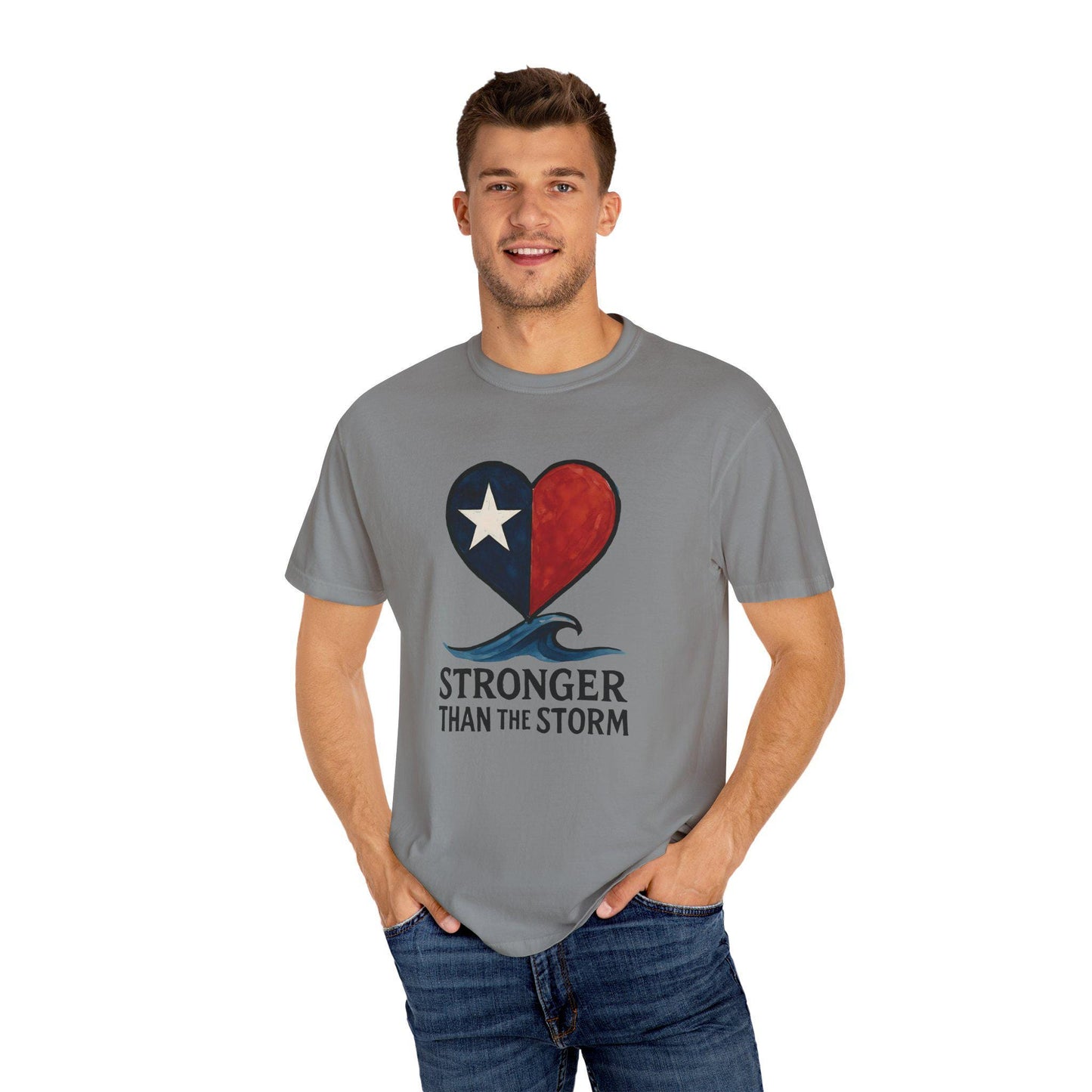 Texas Tough Unisex T-shirt, Stronger than the Storm, Texas Pride Tee, Southern Attitude Shirt, Lone Star State Apparel