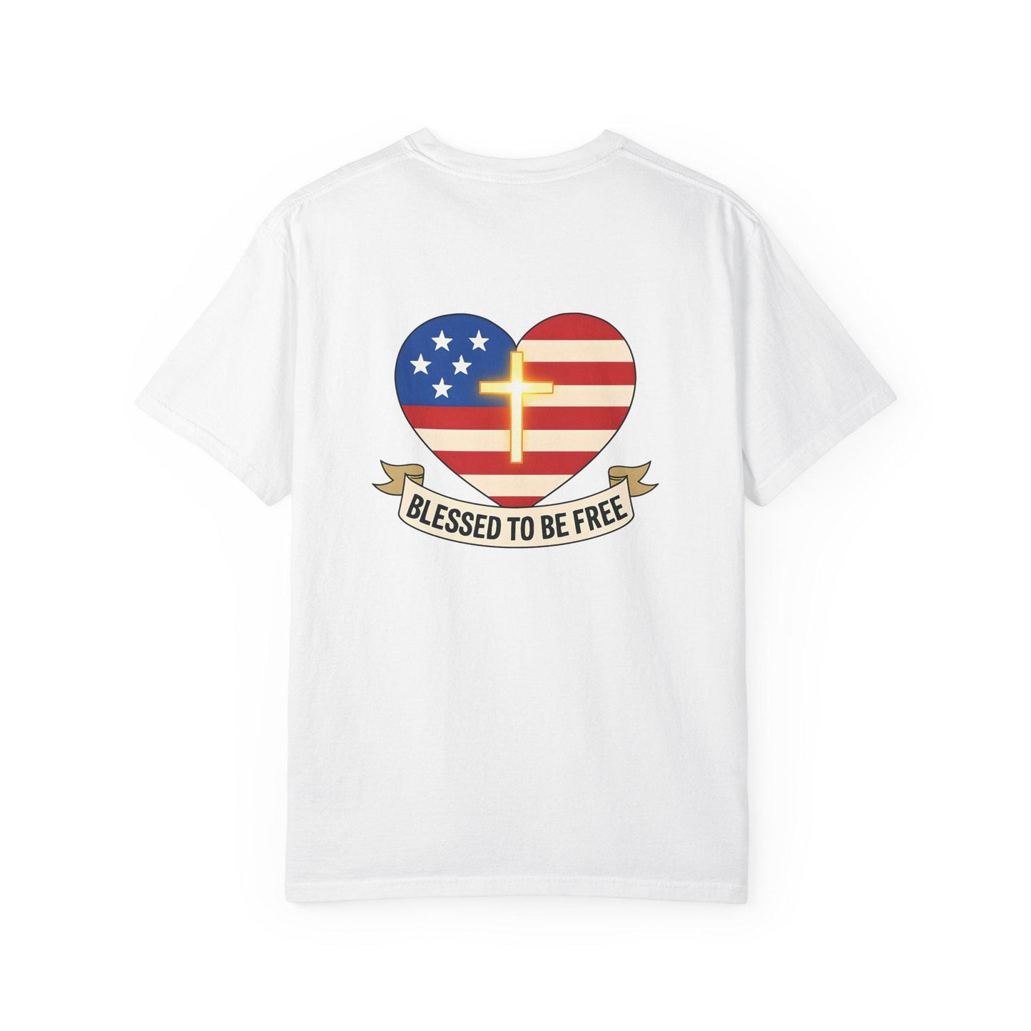 Freedom Blessed to Be Free Unisex T-shirt, Inspirational Tee, Positive Vibes Shirt, Gift for Him or Her, Casual Top, Comfortable Clothing