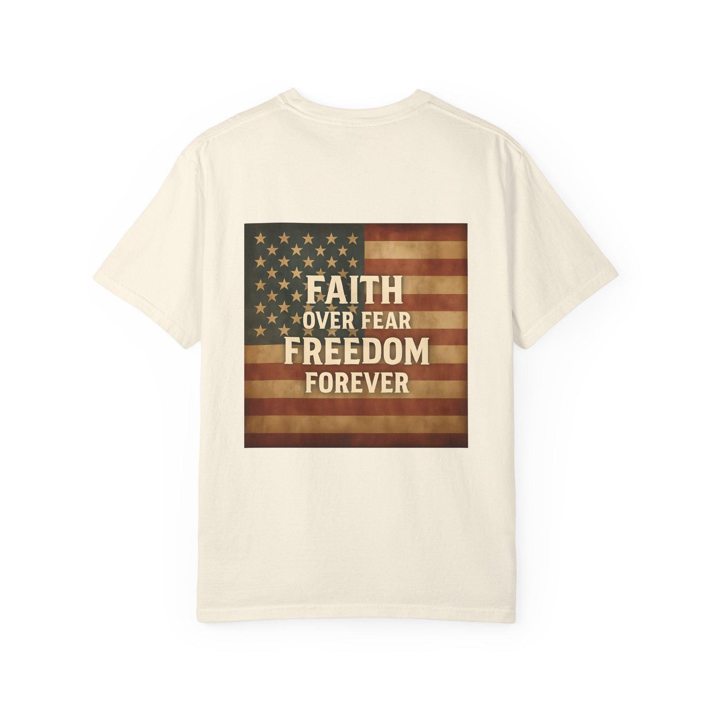 Faith Family Freedom Unisex T-shirt, Christian Tee, Faith Over Fear Shirt, Religious Apparel, Inspirational Clothing