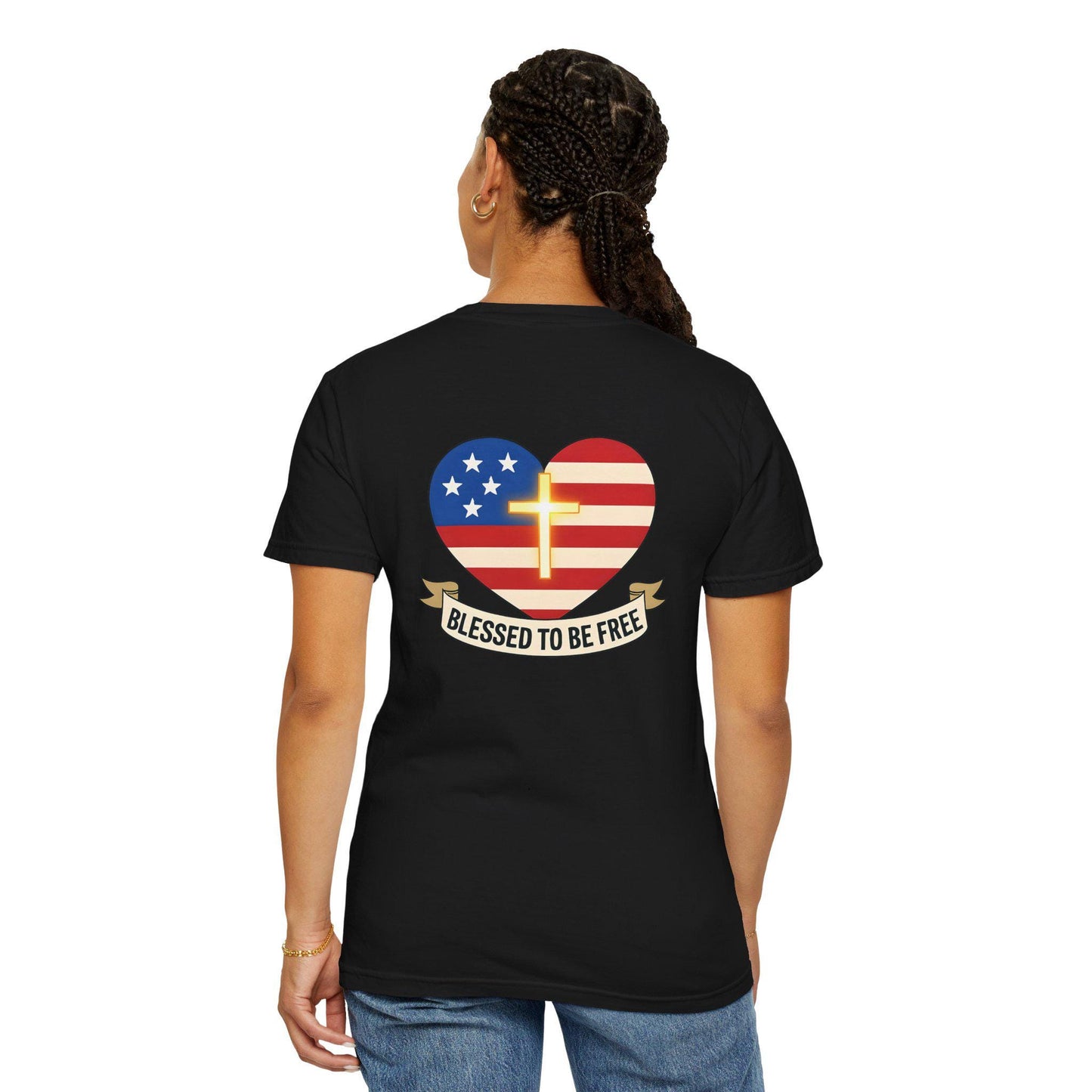 Freedom Blessed to Be Free Unisex T-shirt, Inspirational Tee, Positive Vibes Shirt, Gift for Him or Her, Casual Top, Comfortable Clothing