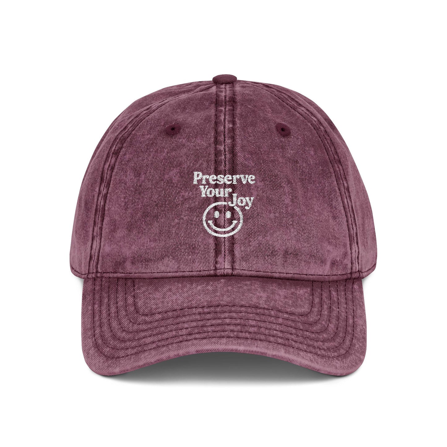 Embroidered Cap, Vintage Baseball Hat Protect Your Joy, Dad Hat, Retro Cap, Distressed Hat, Women's Cap, Gift for Him, Summer Hat
