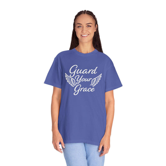 Inspirational Unisex T-Shirt - "Guard Your Grace" - Perfect Gift for Encouragement, Casual Wear, Spiritual Reminder, Faith Apparel