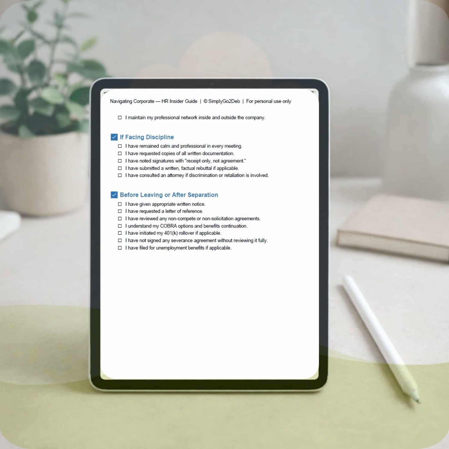 Employee Rights Guide pdf | HR Insider Handbook | FMLA ADA Benefits Career Guide