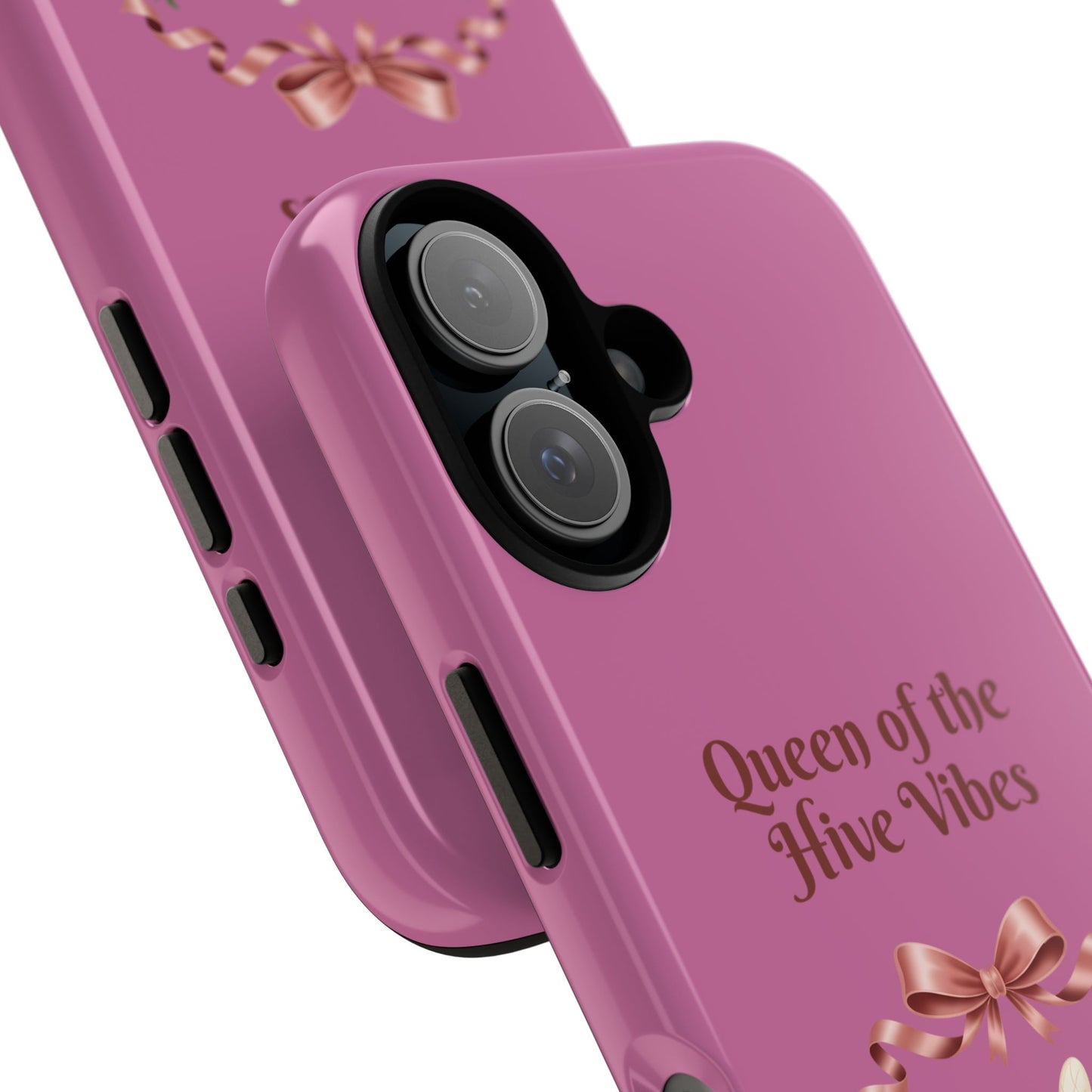 Queen of the Hive Bee Phone Case | Cute Floral Bee iPhone Case