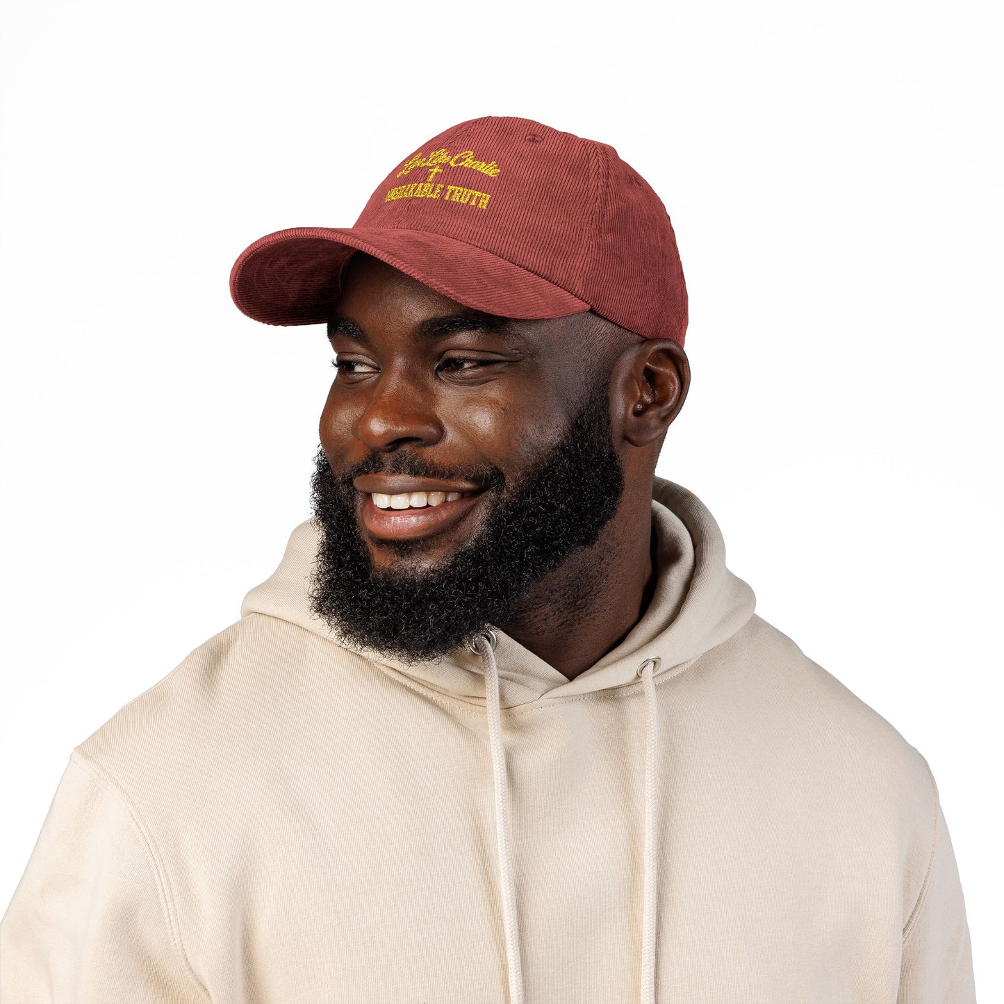 Live Like Charlie Unshakable Truth embroidered Corduroy Cap