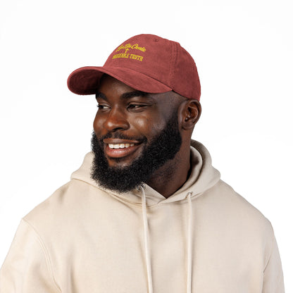Live Like Charlie Unshakable Truth embroidered Corduroy Cap