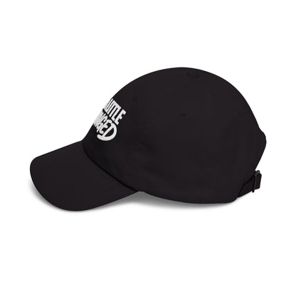 Just a Little Unhinged Dad Cap | Embroidered Baseball Hat, Funny Text