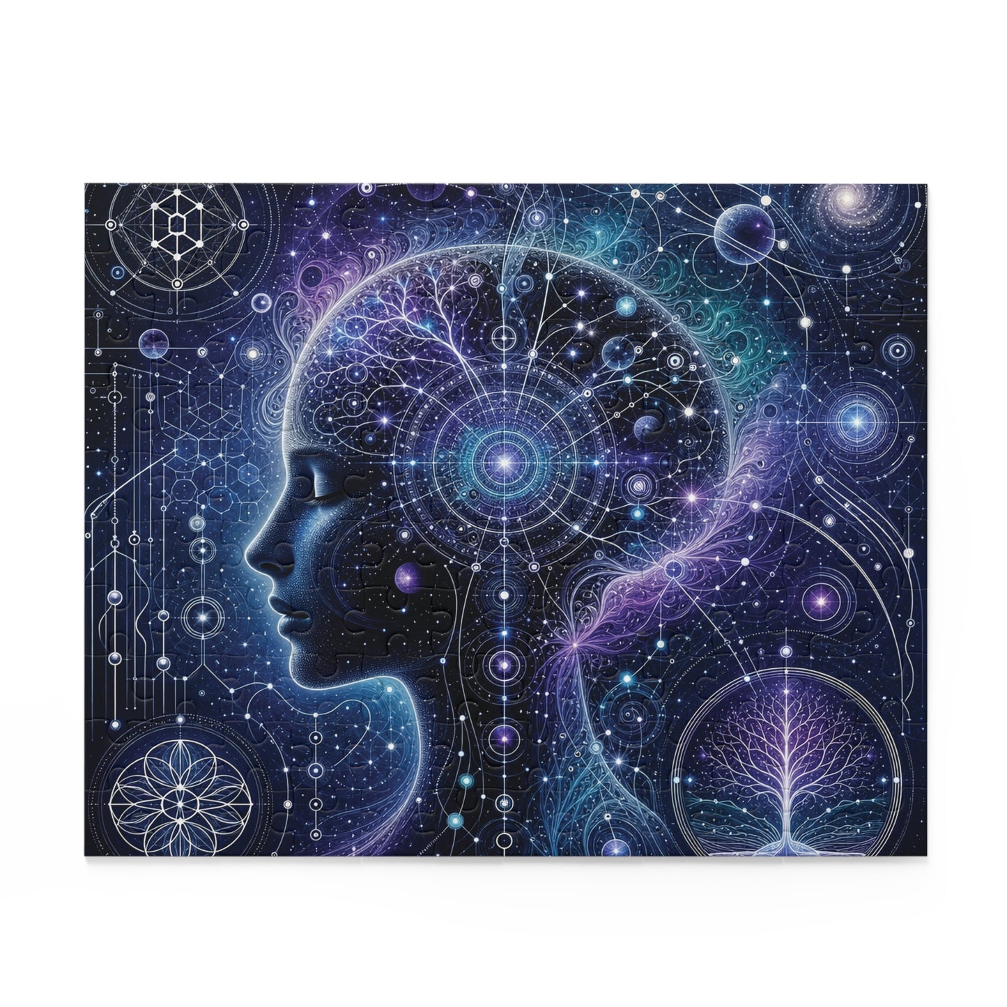 Beautifully Wired Galaxy Autism Puzzle | 120 252 Piece Options