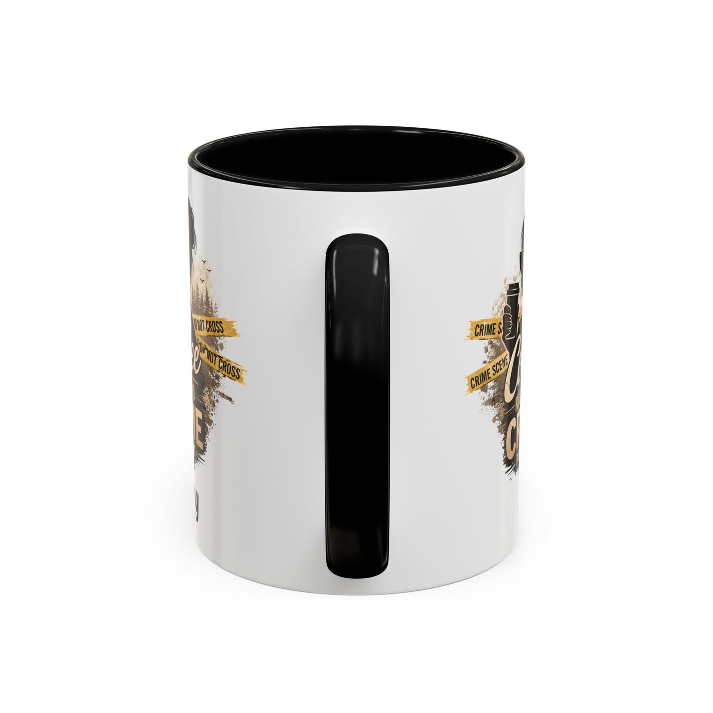 Coffee Kids and Crime Mom Podcast Mug | Accent Coffee Mug