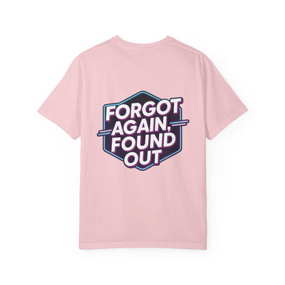 Gen X-Hausted Unisex T-shirt, Forgot Again Found Out Funny Tee, Gen X Humor Gift, Retro 80s 90s Shirt, Vintage Style Clothing