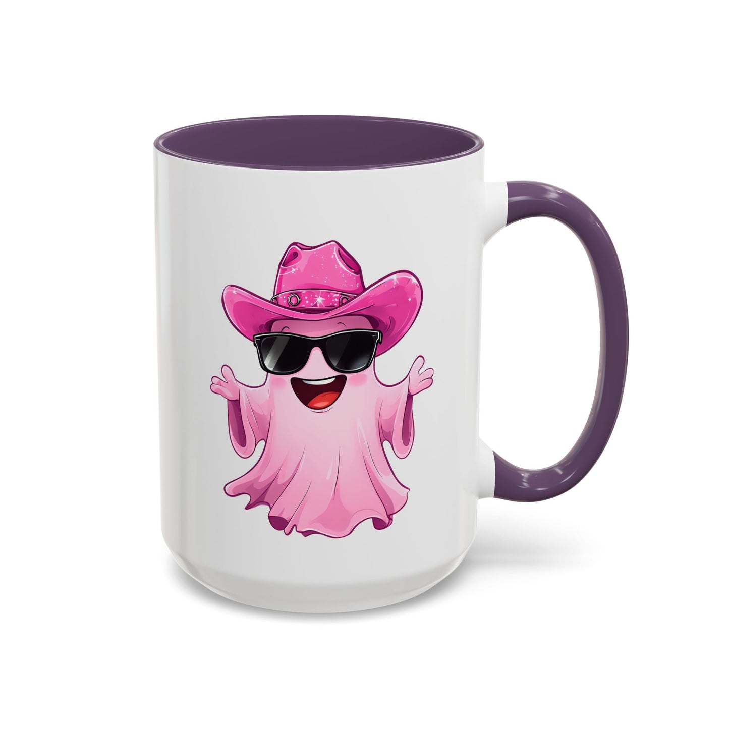 Playful Ghost Coffee Mug - Fun Halloween Drinkware, Cute Gift for Ghost Lovers, Perfect for Fall, Coffee Lovers, Halloween Decor