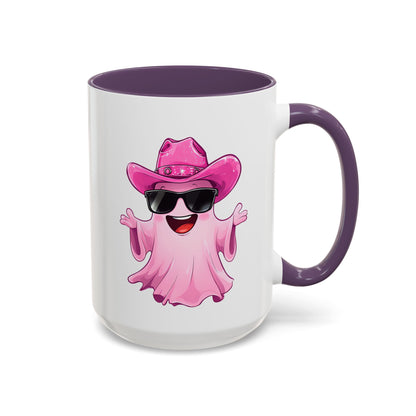Playful Ghost Coffee Mug - Fun Halloween Drinkware, Cute Gift for Ghost Lovers, Perfect for Fall, Coffee Lovers, Halloween Decor