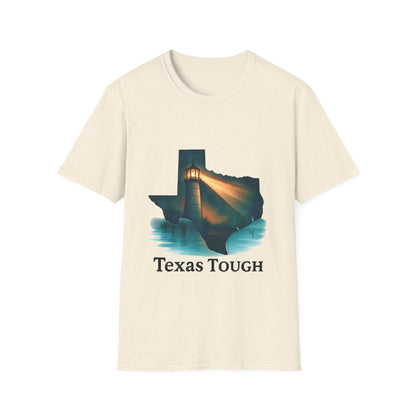 Texas Tough Texas Pride T-Shirt | Lone Star Flag Design