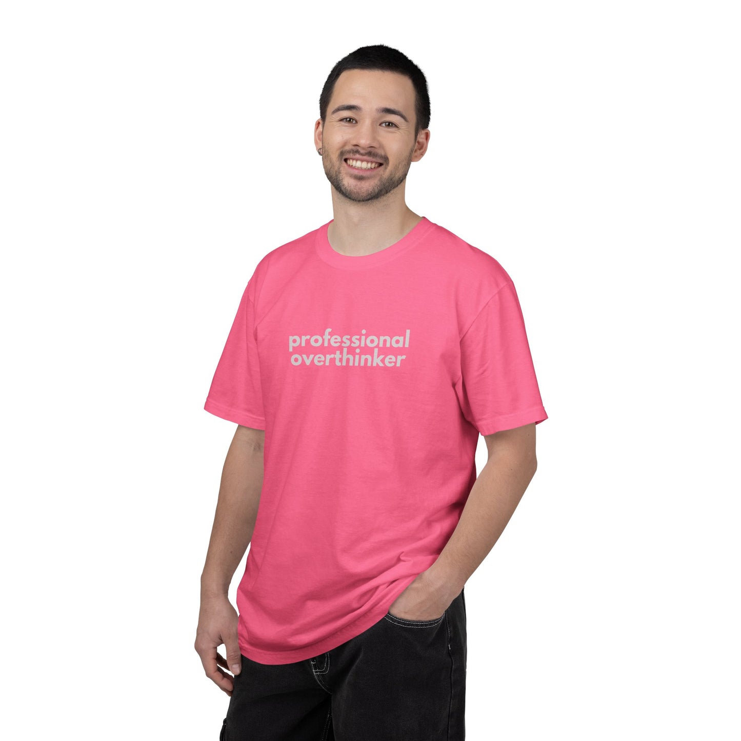 Professional Overthinker Gen X Humor T-shirt, Unisex Tee, Funny Gift, Sarcastic Shirt, Gift for Gen X, Vintage Style Shirt