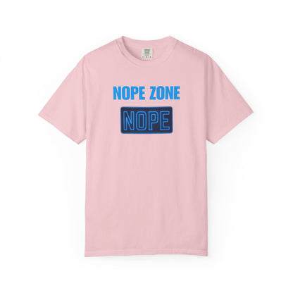 Nope Zone Humor Gen X T-shirt, Unisex Tee, Vintage Graphic Tee, Funny Shirt, Sarcastic Tee, Retro Gift