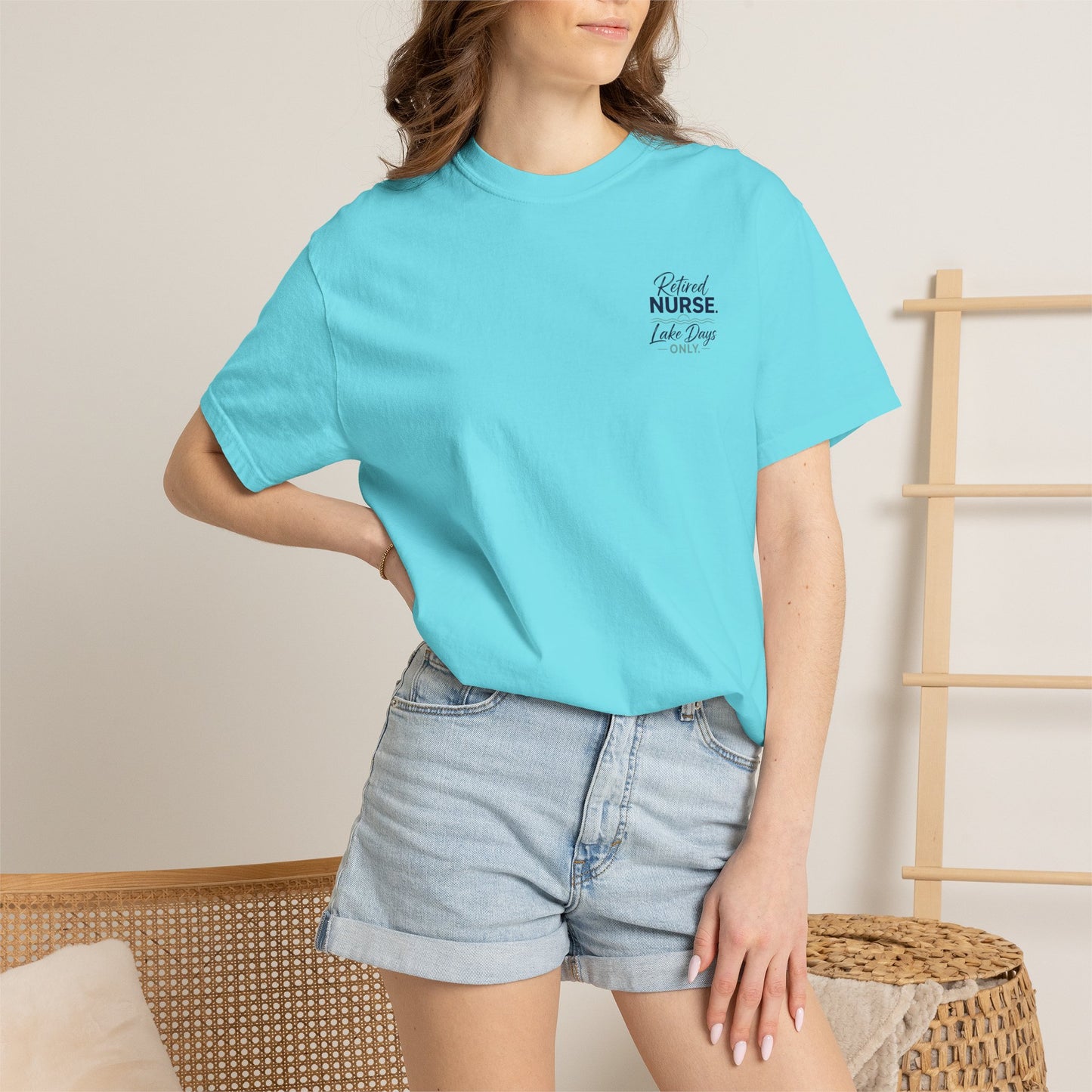 Retired Nurse Lake Days Only T-shirt | Retirement Nursing Tee