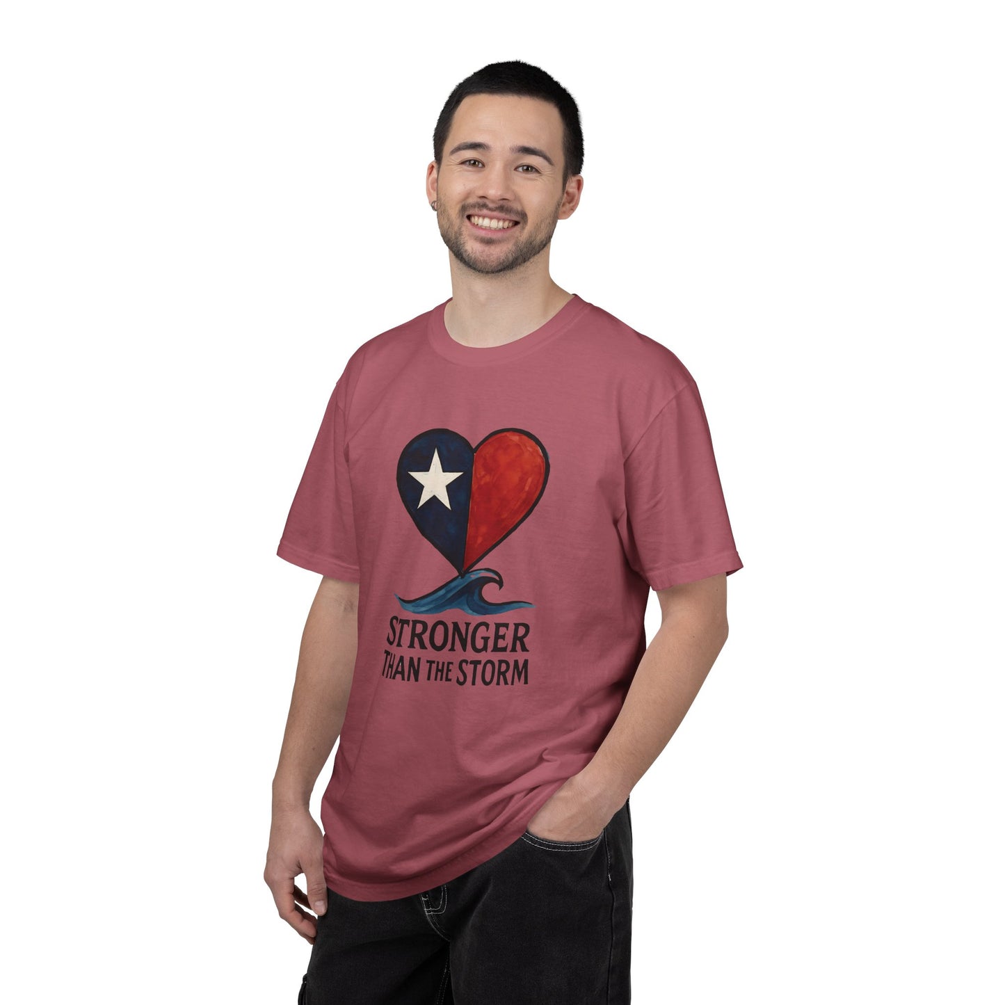 Texas Tough Unisex T-shirt, Stronger than the Storm, Texas Pride Tee, Southern Attitude Shirt, Lone Star State Apparel