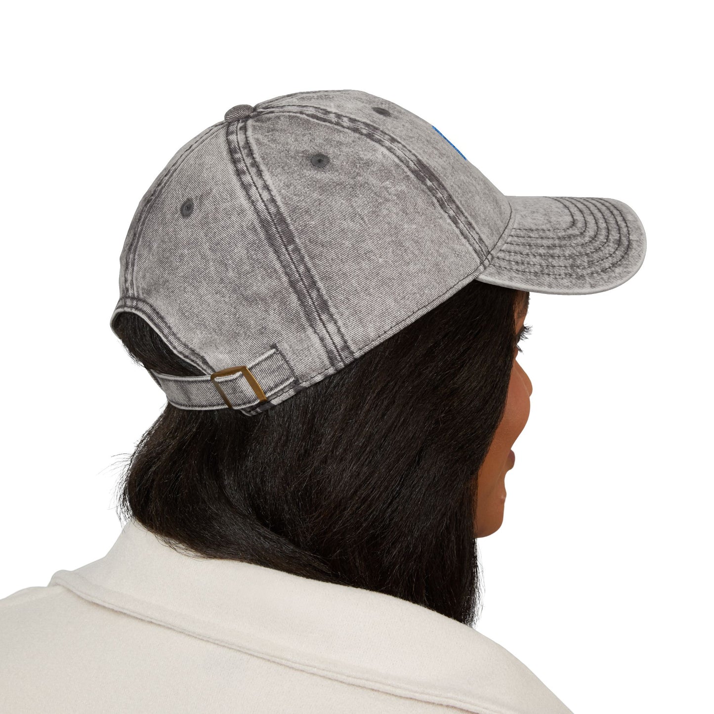Embroidered "Enough" Cap, Vintage, Motivational, Unisex Hat, Baseball Cap, Gift for Him/Her