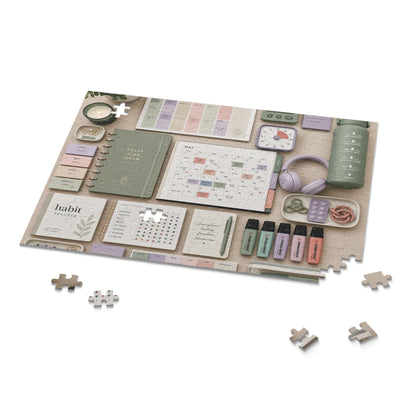 Executive Function Command Center Neurodivergent Flatlay Puzzle