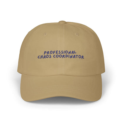 Professional Chaos Coordinator Dad Cap | Embroidered Baseball Hat